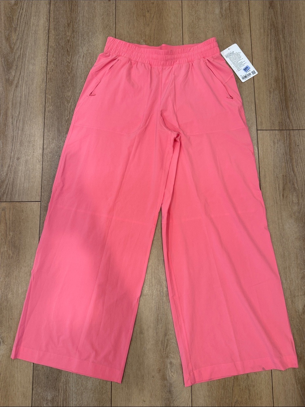 Lululemon Wide-Leg Pull-On Pants - Pink